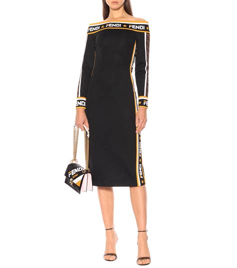 fendi mania stretch dress|fendi official website.